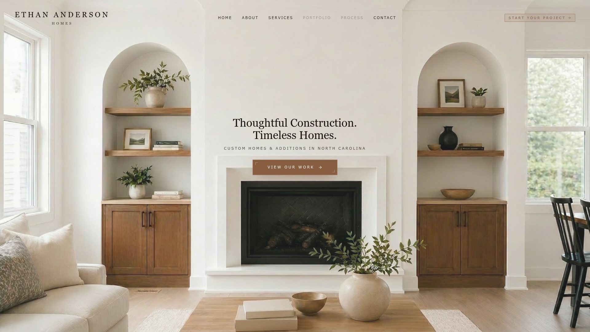 Ethan Anderson Homes homepage